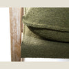 Moss bouclé fabric detail on Huntington club chair