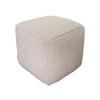 Highland Pouf - White