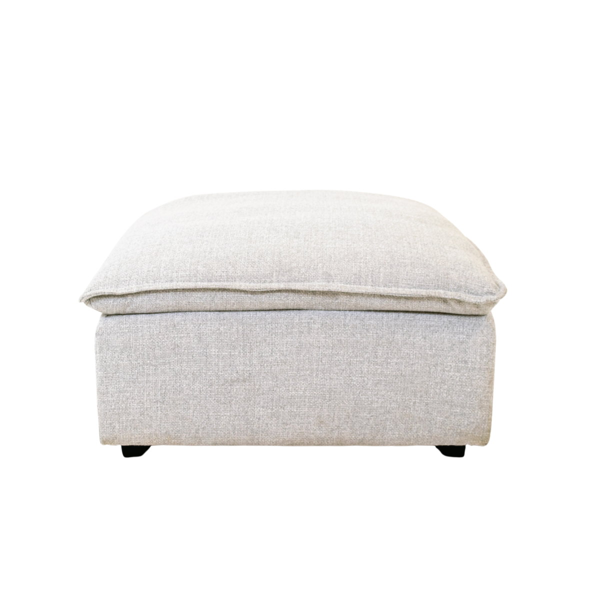 Marliss Ottoman - Vinci Ice