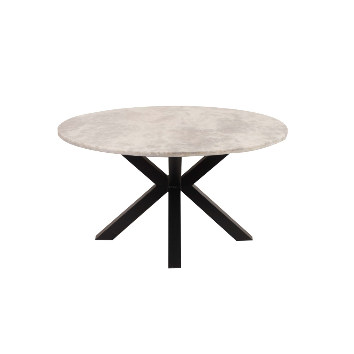 Spider Leg Marble Top Dining Table