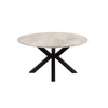 Spider Leg Marble Top Dining Table