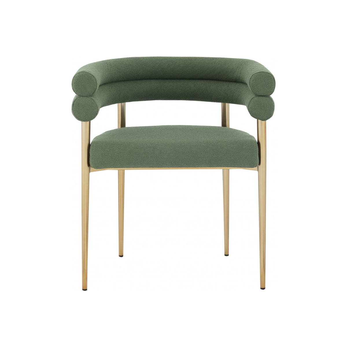 Brisa Fabric Dining Chair - Green