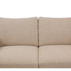 Close-up of the Idony Loveseat backrest cushions showing the seam detail and clean lines