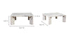Segment Coffee Table Ashen Grey