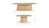 Carly Coffee Table Panther Stone