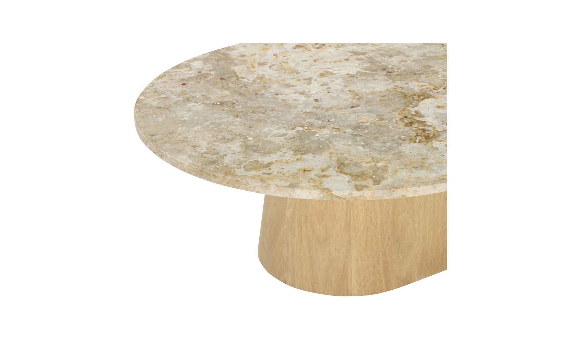 Carly Coffee Table Panther Stone