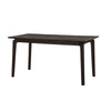 Angled perspective of the black finish variant emphasizing its bold minimalist silhouette and clean edges