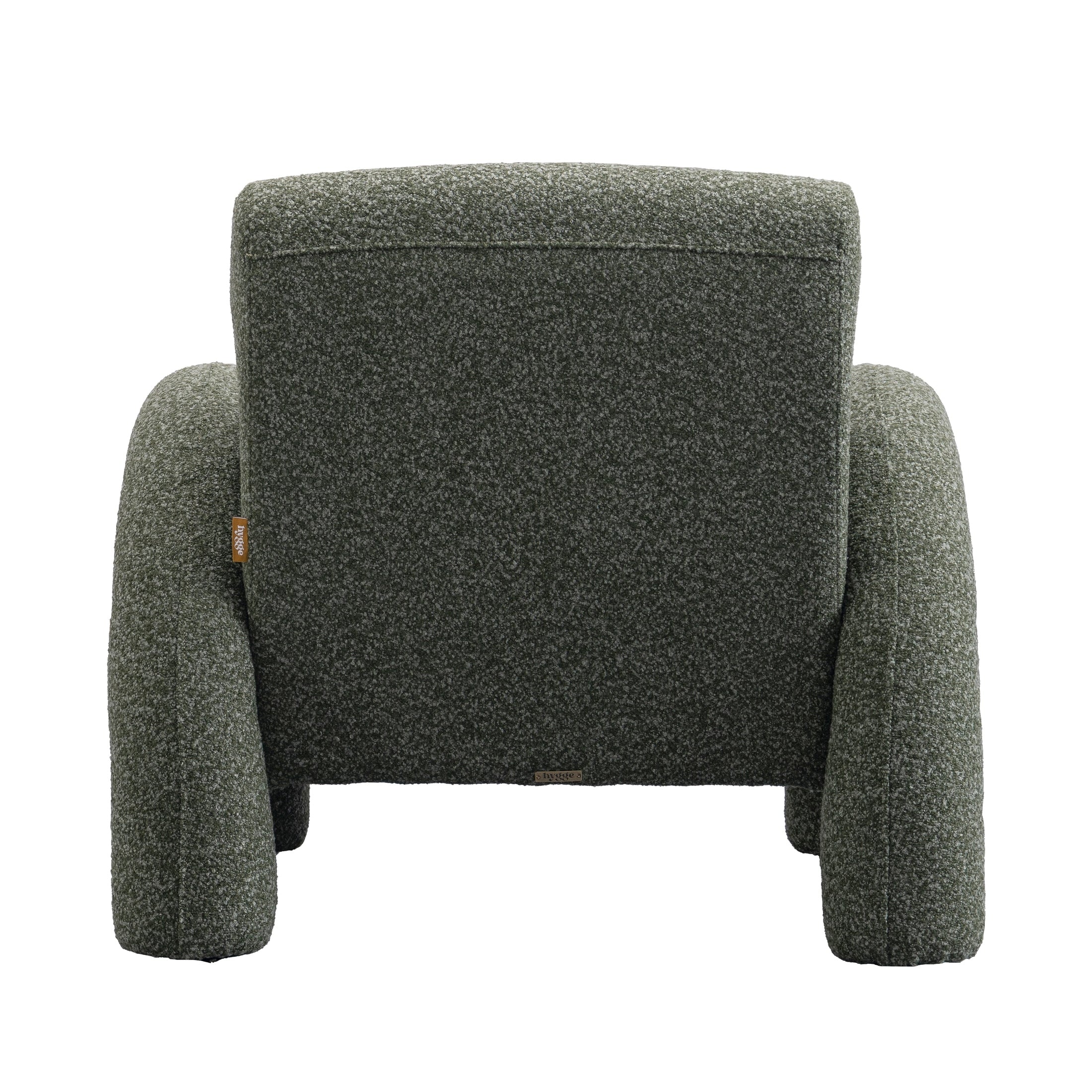 Alva Premium Boucle Accent Chair – Green