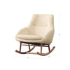 Technical diagram showing the width, depth, and height specifications for the Las Vegas rocking chair