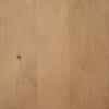 Macro texture shot highlighting the organic wood grain and smooth matte finish of the light brown solid wood surface