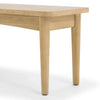 Detailed perspective highlighting the secure corner construction and natural wood texture