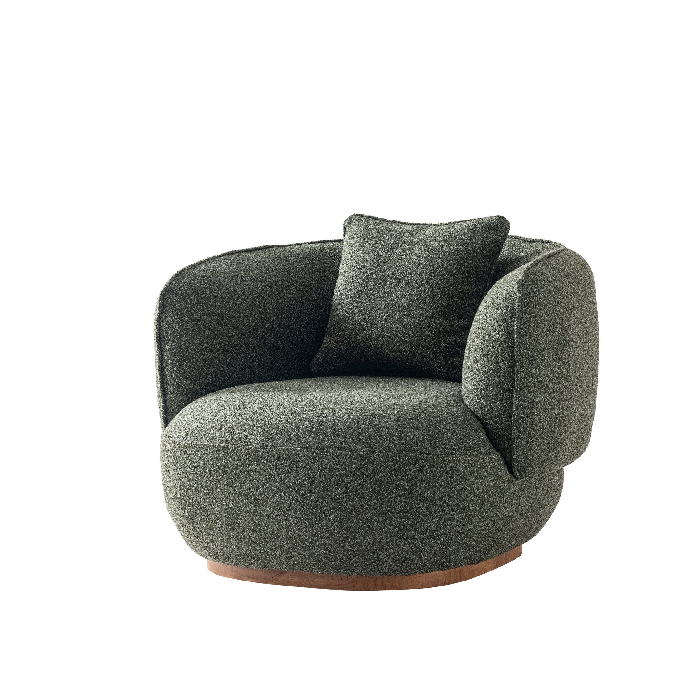 Luna Premium Boucle Accent Chair