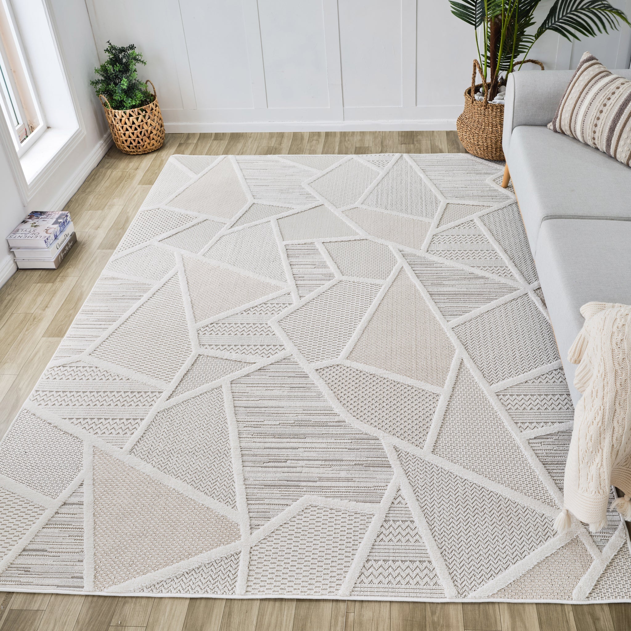 Marrakech Modern Cream Rug – 5x8-thumbmail-2