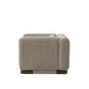 Back view of Malakai upholstered accent chair