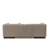 Detailed measurement and size specifications for the Malakai loveseat