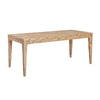 Side view emphasizing the minimalist design and elegant tapered leg construction