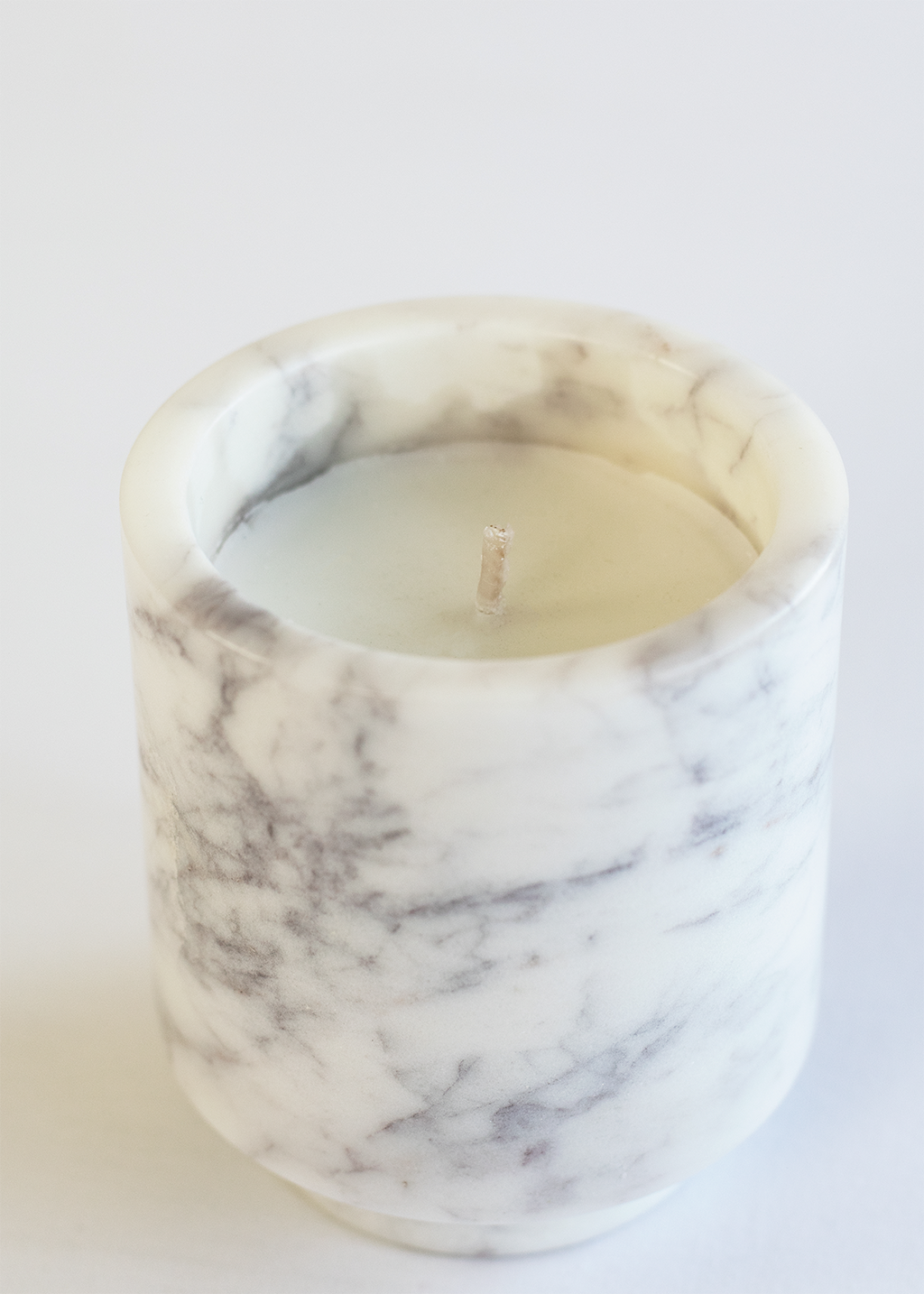 Mystic Poppy - Marble candle