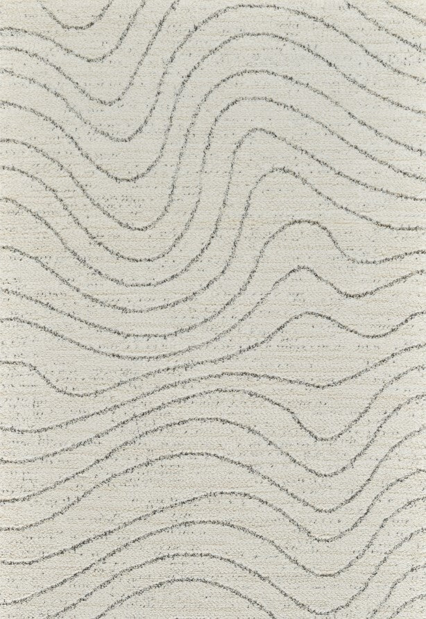 Milano Beige Contemporary Geometric Area Rug