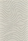 Milano Beige Contemporary Geometric Area Rug