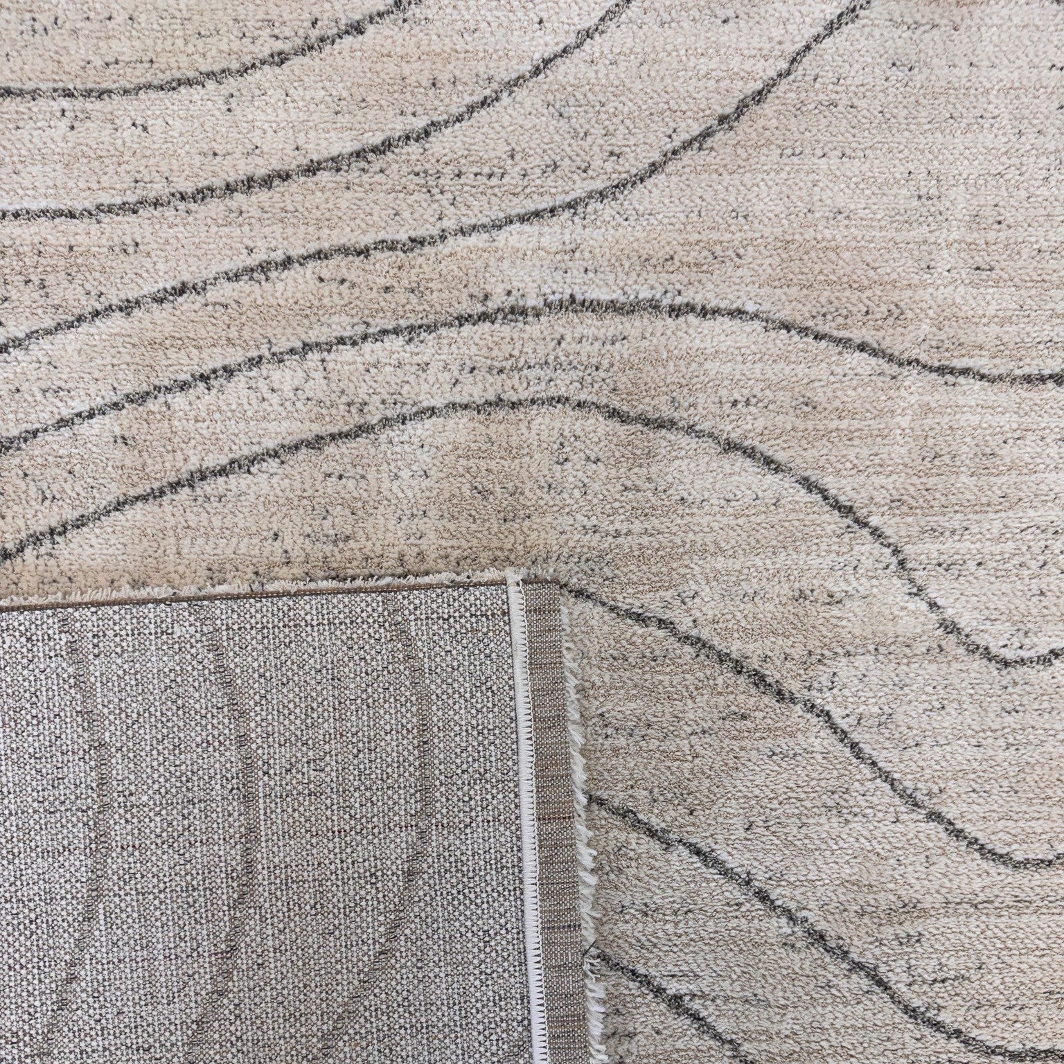 Milano Beige Contemporary Geometric Area Rug-thumbmail-5