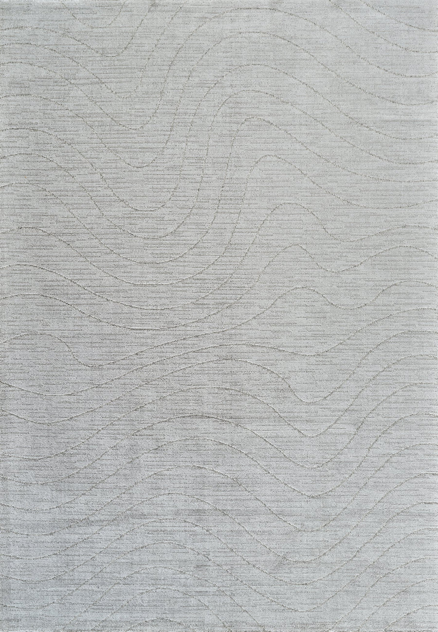 Milano Grey Contemporary Geometric Area Rug