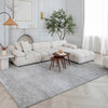 Milano Grey Contemporary Geometric Area Rug