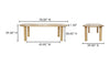 Technical diagram showing the 70.87 inch length, 31.50 inch width, and 29.53 inch height specifications