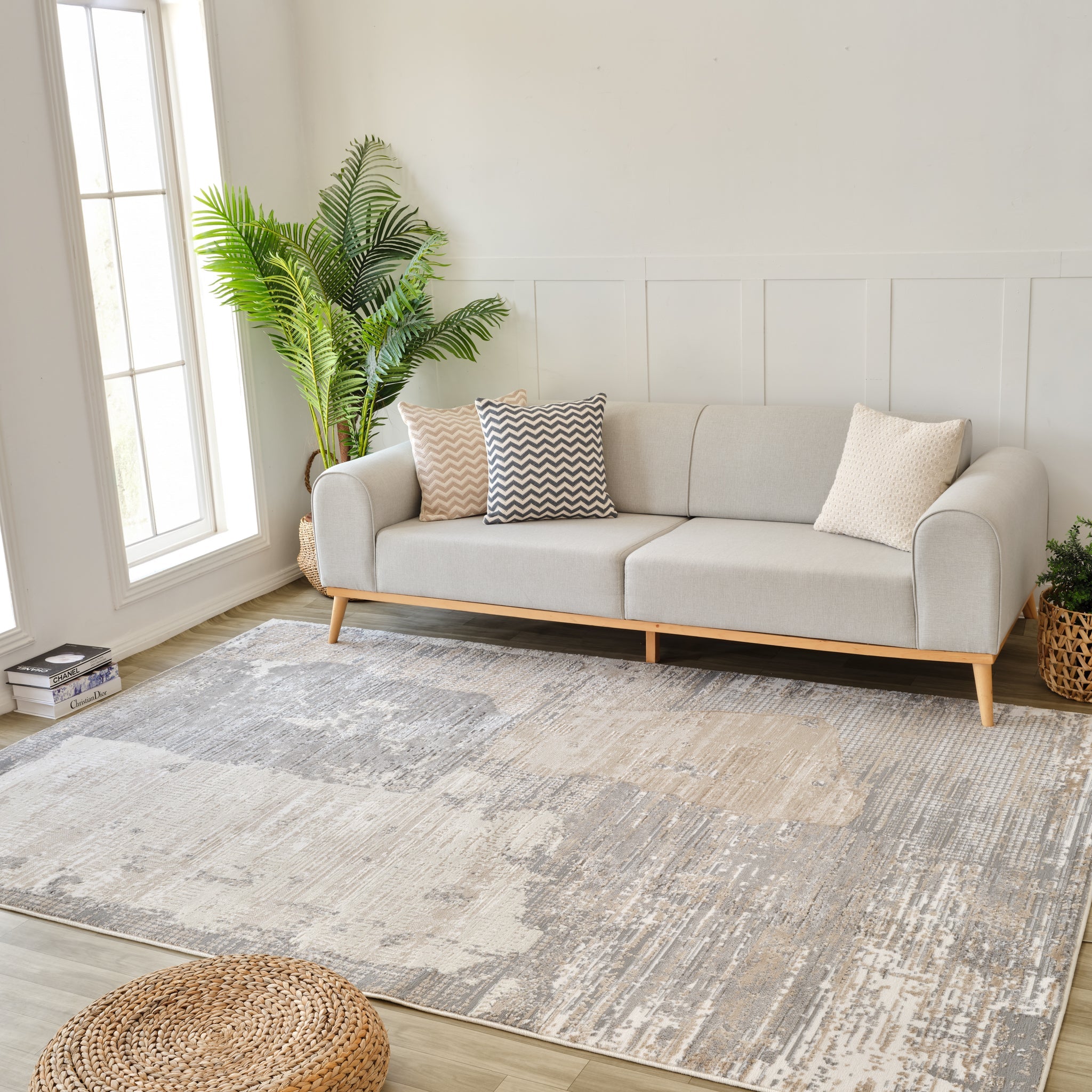 Nairobi Cream Modern Geometric Rug-thumbmail-2