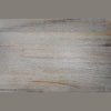 Top-down macro shot highlighting the tactile natural wood grain and high-quality finish of the dresser's top surface