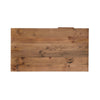 Top-down perspective view highlighting the expansive dark driftwood surface with tactile grain variations and natural imperfections