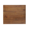 Rear view of the nightstand highlighting the clean wood finish and durable structural backing