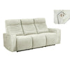 Angled perspective of the Norr 3-seater power reclining sofa