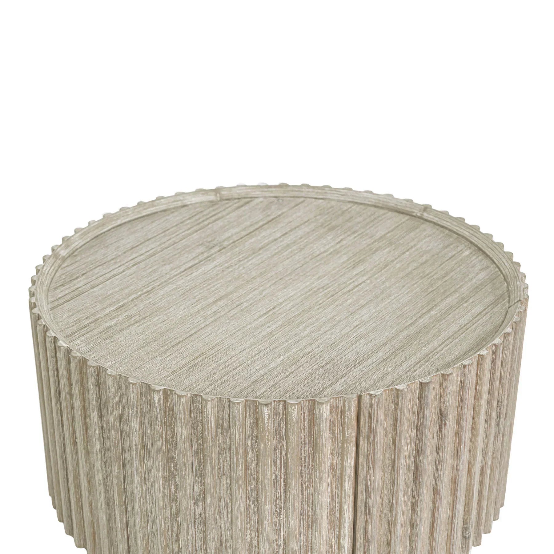 Front view of the Oasis rectangular coffee table featuring a clear glass top and a minimalist metal frame