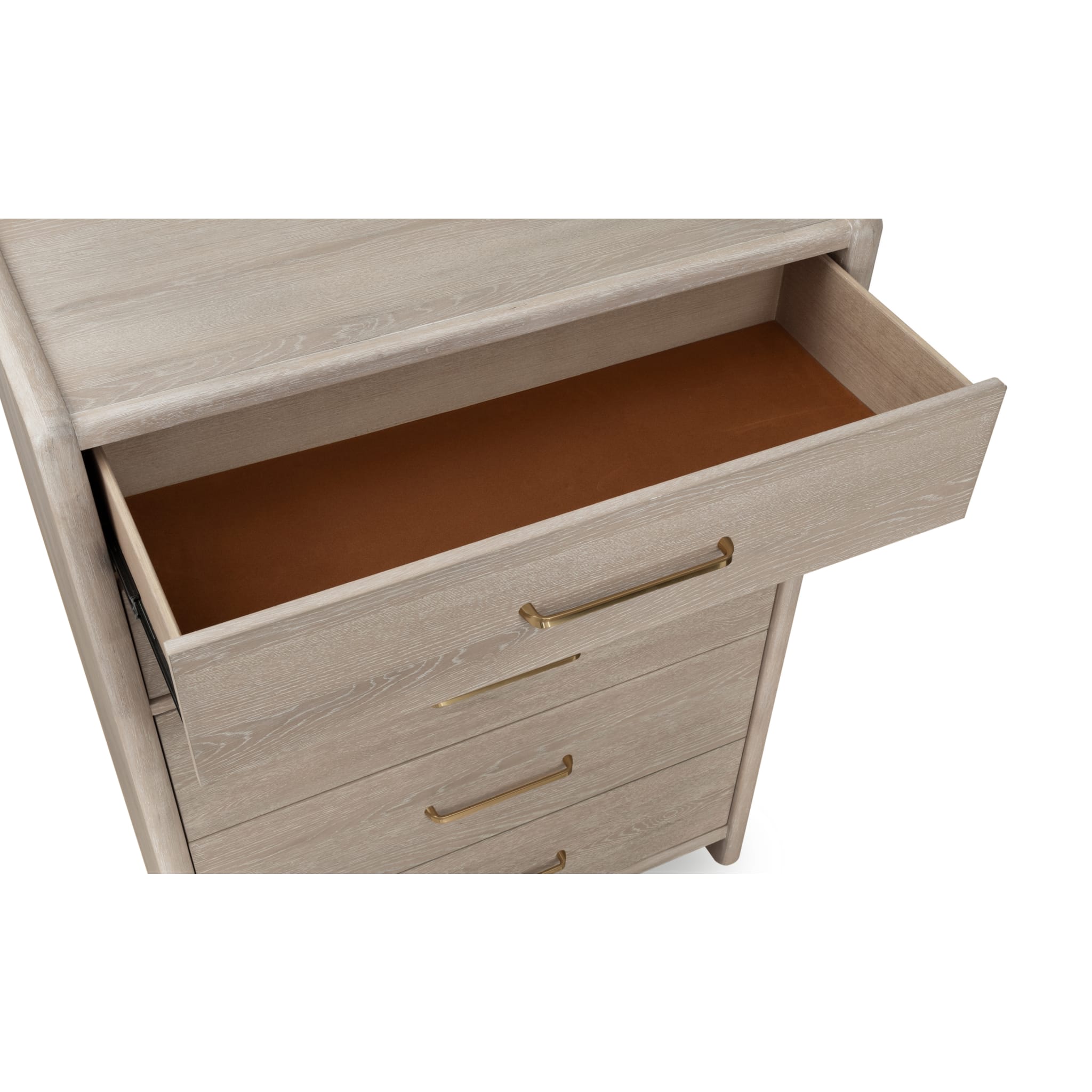 Bjorn Five Drawer Oak Wood Chest in Chai-thumbmail-5