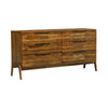 Alternate three-quarter view showcasing the sturdy tapered wood legs and clean structural lines
