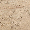 Macro detail shot focusing on the fine vertical wood grain and smooth finish of the Retha coffee table