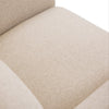 Close-up of premium Believe fabric seat on Rodeo accent chair