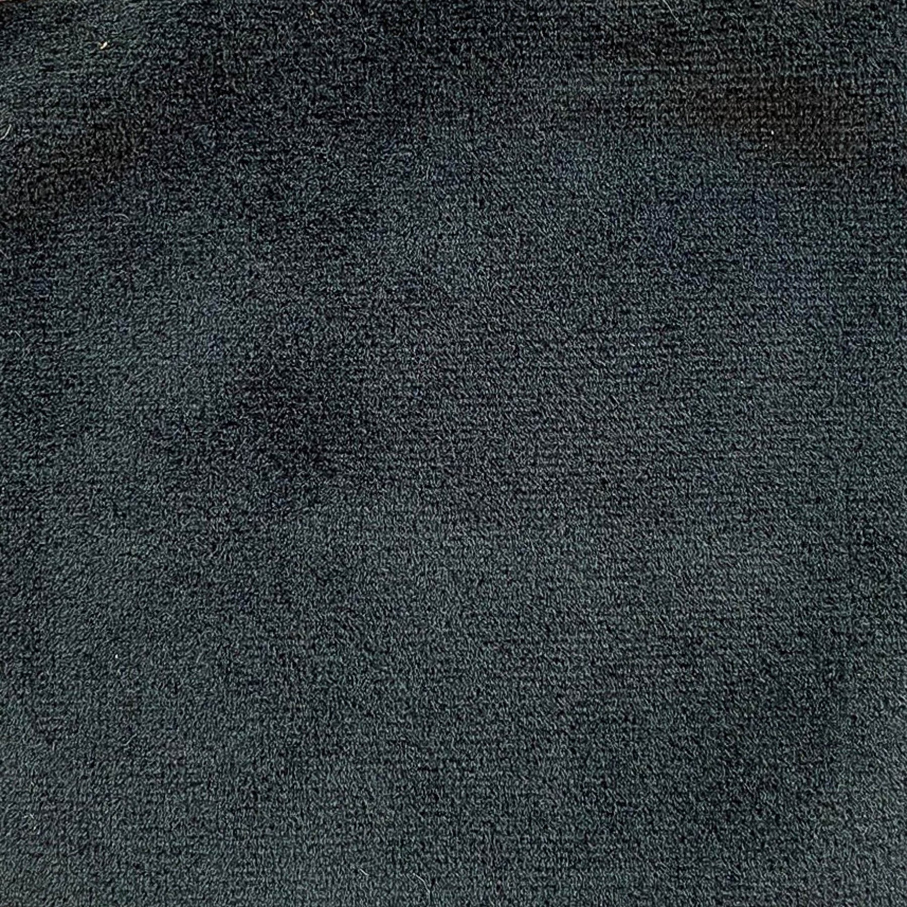 Fabric texture detail of Romeo lounge chair in dark upholstery