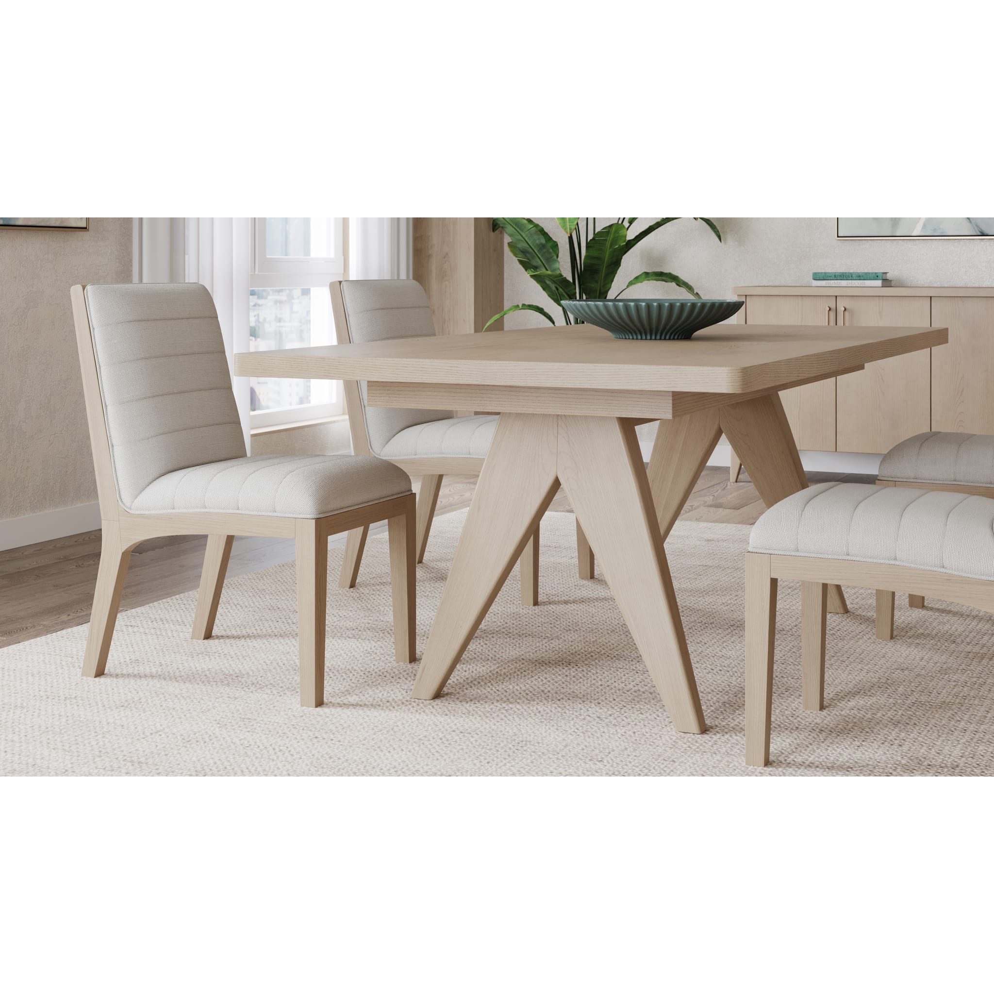 Nettie Ash Wood Rectangular Extension Table in Ginger-thumbmail-3
