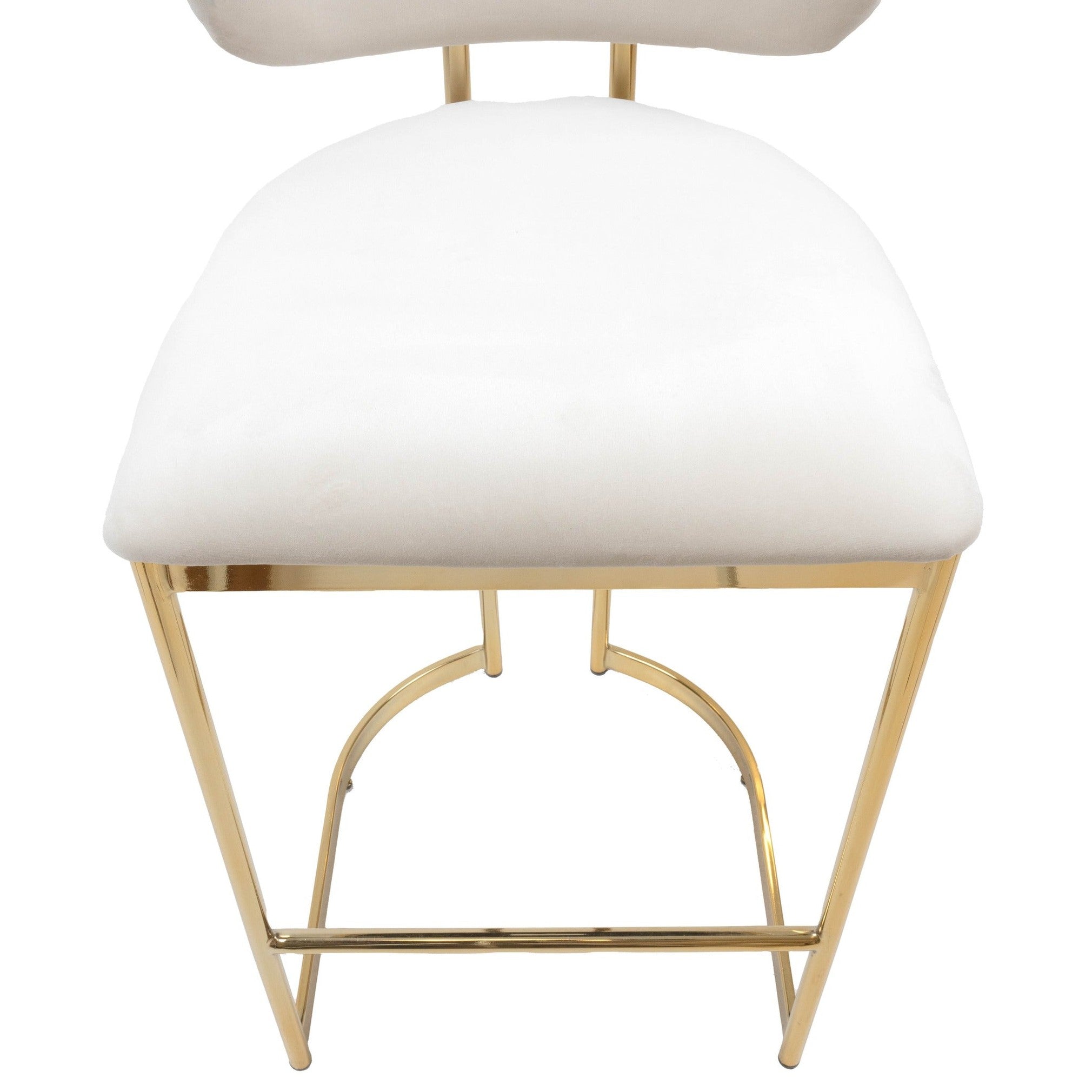 Monti Gold & Cream Velvet Counter Height Stool-thumbmail-4