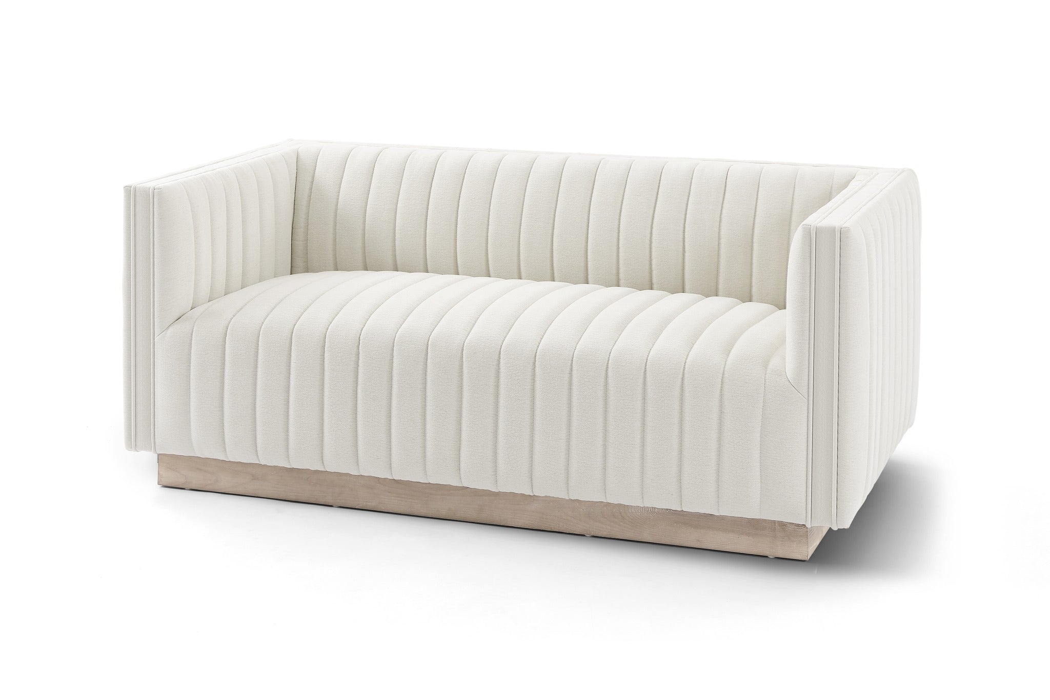 Fest Mid Century Loveseat - Tuscany Cream