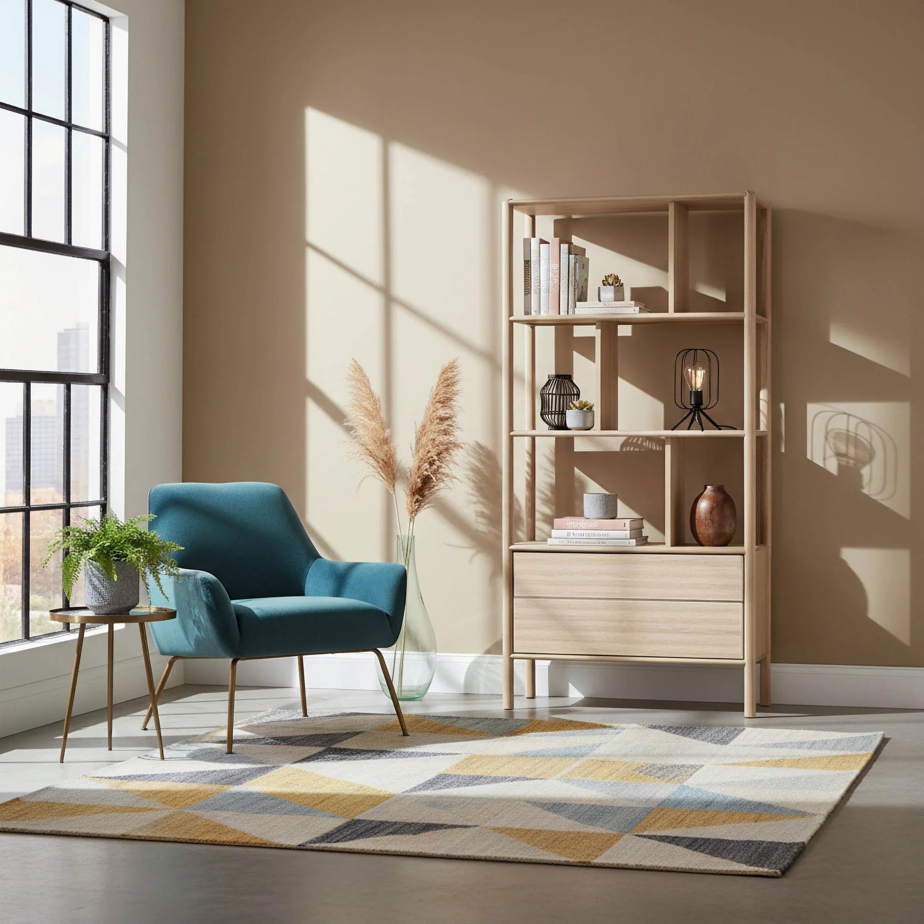 Runway Bookcase - Light Oak