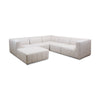 Svala Premium Fabric 6 PCs Modular Sectional - Monique Beige