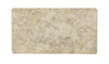 Overhead bird's-eye view highlighting the unique natural patterns and organic stone variations of the beige panther stone tabletop