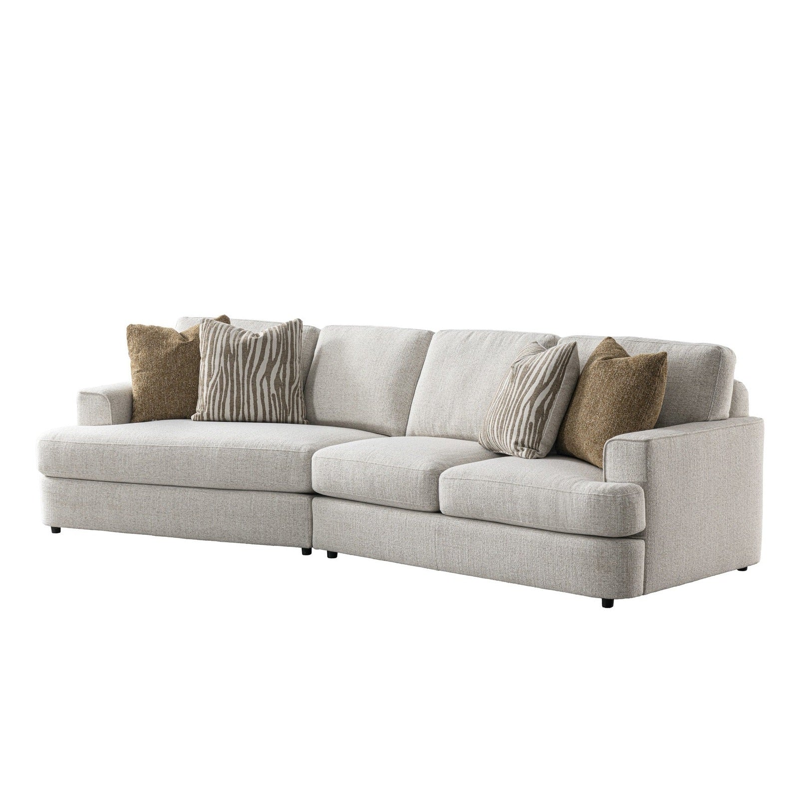 Cara 2 PCs Sectional w/4 Pillows - Left Cuddler-thumbmail-2