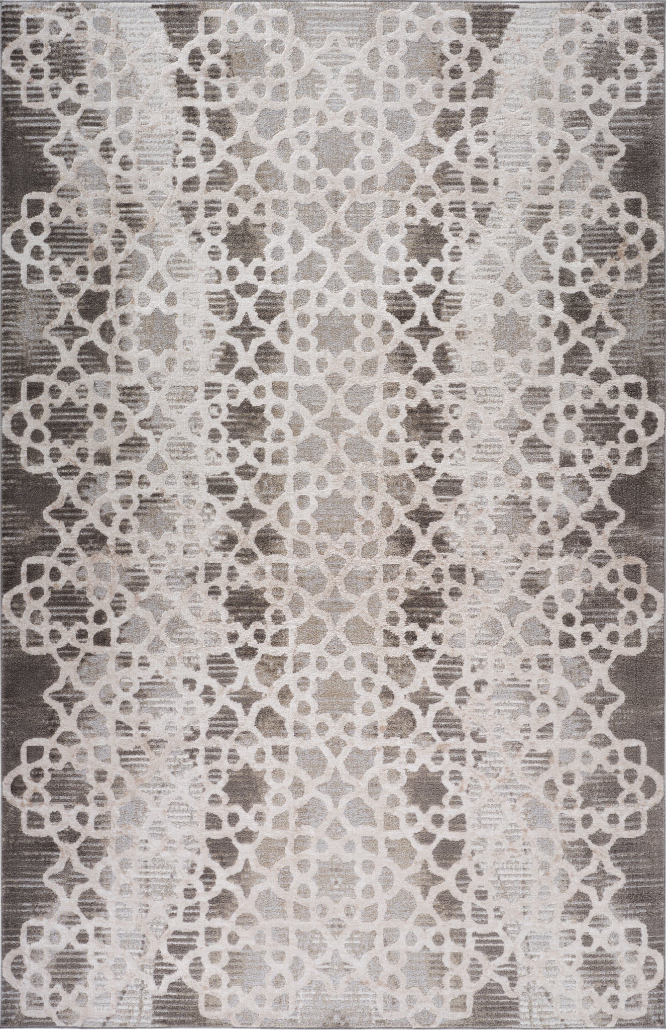 Siena White Woven Diamond Pattern Area Rug-thumbmail-6
