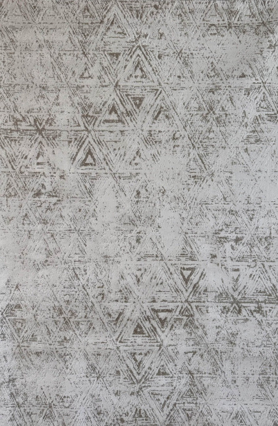 Siena White Elegant Floral Area Rug