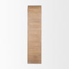 Side profile view showcasing the clean vertical lines and the seamless transition of the arched top