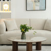 Fulla Round Coffee Table with Ceramic Top