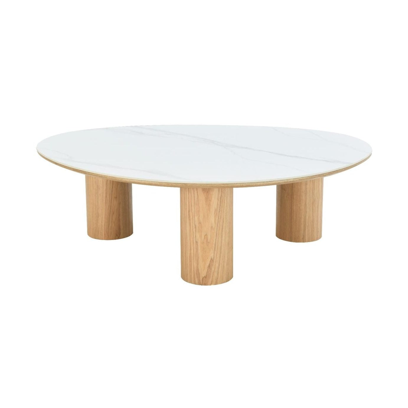 Fulla Round Coffee Table with Ceramic Top